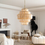 Aurum Cascade Murano Chandelier - Image 5