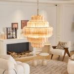 Aurum Cascade Murano Chandelier - Image 19