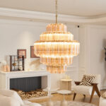 Aurum Cascade Murano Chandelier - Image 20