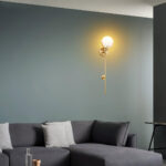 Ava Brass Wall Lamp - Image 10