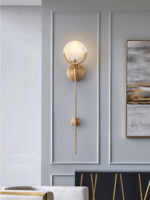 Ava Brass Wall Lamp - Image 18