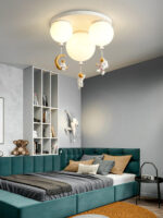 Frosted Balloon Combination Ceiling Lamp - Image 17