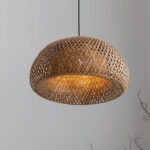 Bamboo Braided Pendant Lamp - Image 6