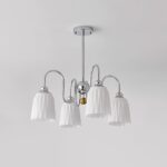 Bauhaus Pleated Chandelier - Image 12