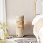 Big Stone Bucket Floor Lamp - Image 16