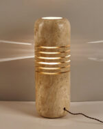 Big Stone Bucket Floor Lamp - Image 20