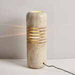 Big Stone Bucket Floor Lamp - Image 17