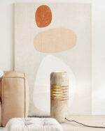 Big Stone Bucket Floor Lamp - Image 10