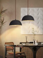 Black Arch Ceramic Pendant Lamp - Image 14