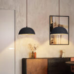 Black Arch Ceramic Pendant Lamp - Image 4