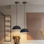 Black Arch Ceramic Pendant Lamp - Image 15