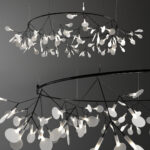Black Big O Firefly LED Chandelier - Image 8