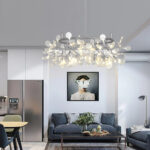 Black Big O Firefly LED Chandelier - Image 10