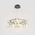 Black Big O Firefly LED Chandelier - Image 12