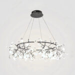 Black Big O Firefly LED Chandelier - Image 13