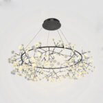 Black Big O Firefly LED Chandelier - Image 14