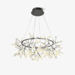 Black Big O Firefly LED Chandelier - Image 18