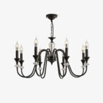 Noir Candelabra Chandelier