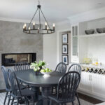 Black Candles Ring Chandelier - Image 8