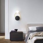 Black Circular Rings Wall Lamp - Image 20