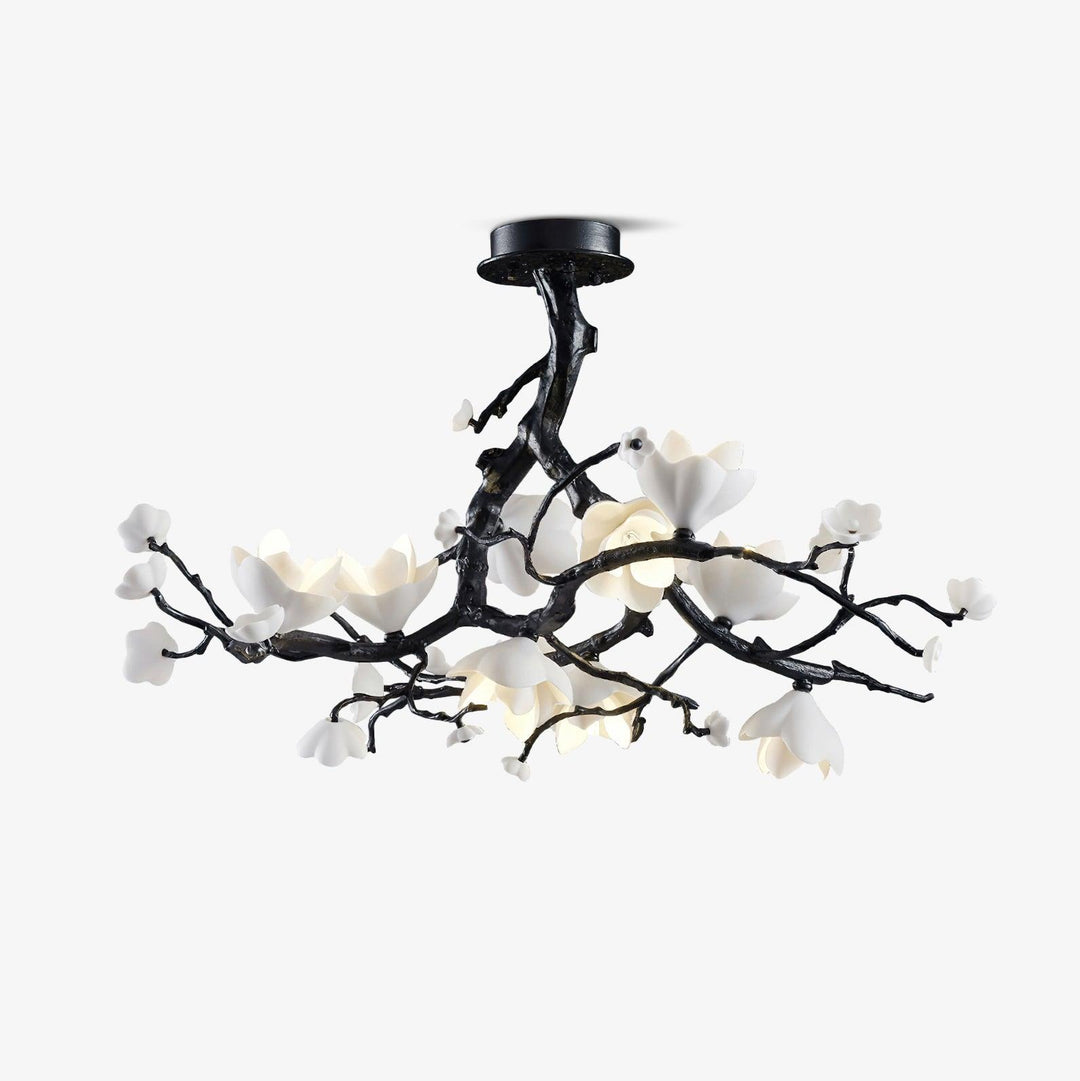 Black_Copper_Tree_Chandelier__01.jpg Black Copper Tree Chandelier - Image 1