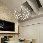 Black Firefly LED Chandelier - Image 4