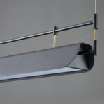 Black Roof LED Chandelier - Image 12