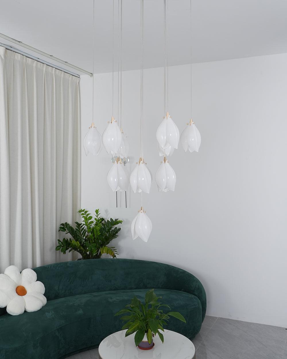 Bloom_Pendant_Light_8_a0542a79-7f87-43d4-bfc0-f6480a7b4a3b.jpg Celeste Flora Pendant Light - Image 1