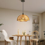 Bloom Rattan Pendant Lamp - Image 4