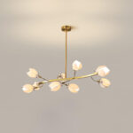 Porcelain Magnolia Chandelier - Image 12