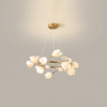Porcelain Magnolia Chandelier - Image 13