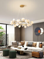 Porcelain Magnolia Chandelier - Image 18