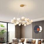 Porcelain Magnolia Chandelier - Image 3