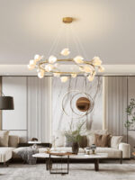 Porcelain Magnolia Chandelier - Image 19