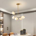 Porcelain Magnolia Chandelier - Image 4
