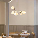 Porcelain Magnolia Chandelier - Image 7