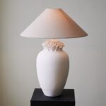 Blossom Crest Ceramic Table Lamp - Image 7