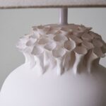 Blossom Crest Ceramic Table Lamp - Image 4