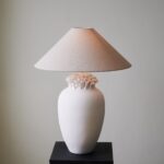 Blossom Crest Ceramic Table Lamp - Image 2