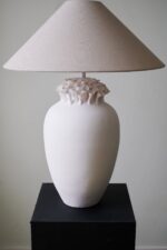 Blossom Crest Ceramic Table Lamp - Image 5