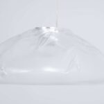 Blown Glass Mesh Pendant Light - Image 6