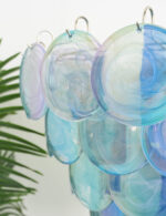 Blue Murano Disc Chandelier - Image 8