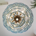 Blue Murano Disc Chandelier - Image 10