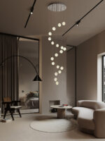 Crystal Bubbles Balls Pendant Lamp - Image 17