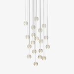 Crystal Bubbles Balls Pendant Lamp