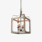 Boho Rustic Cube Chandelier - Image 20