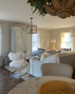 Boho Rustic Cube Chandelier - Image 11