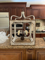 Boho Rustic Cube Chandelier - Image 12