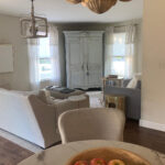 Boho Rustic Cube Chandelier - Image 8