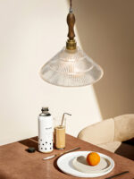 Vintage Ripple Pendant Lamp - Image 12